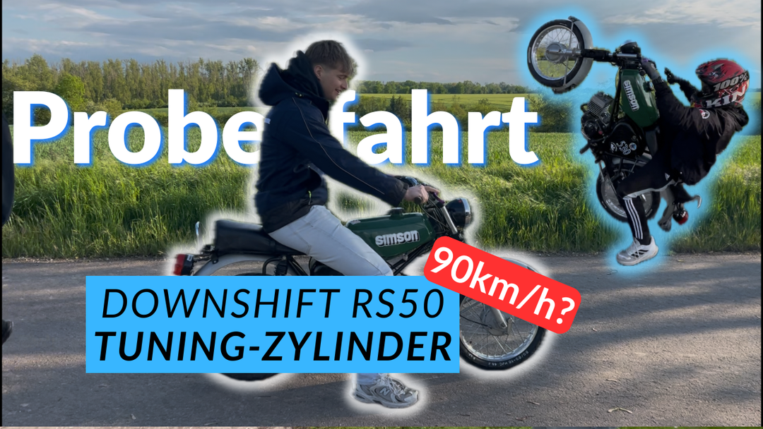 Downshift RS50 im Ersttest: 83,27 km/h ohne Prüfstandsabstimmung