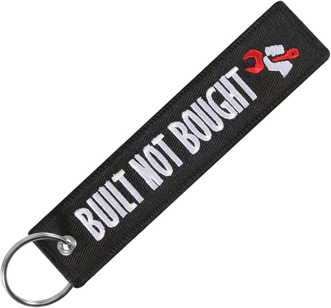 Build not bought keychain schlüsselanhänger 