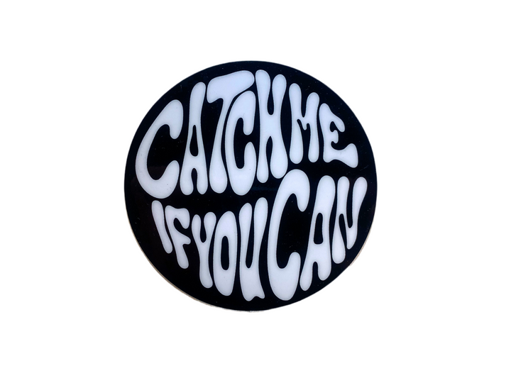 „Catch me“ Holo Sticker - Dekor Qualität