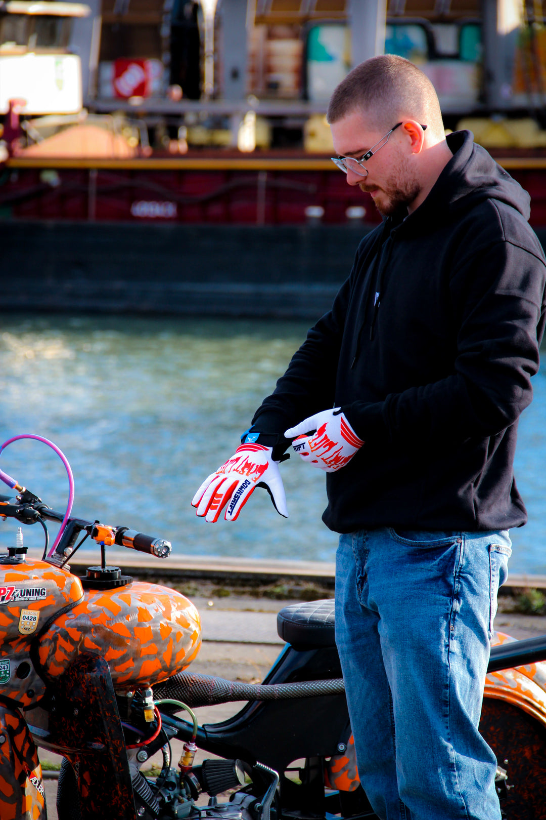 simson handschuhe East Life Gloves – Simson Handschuhe in Rot – downshift