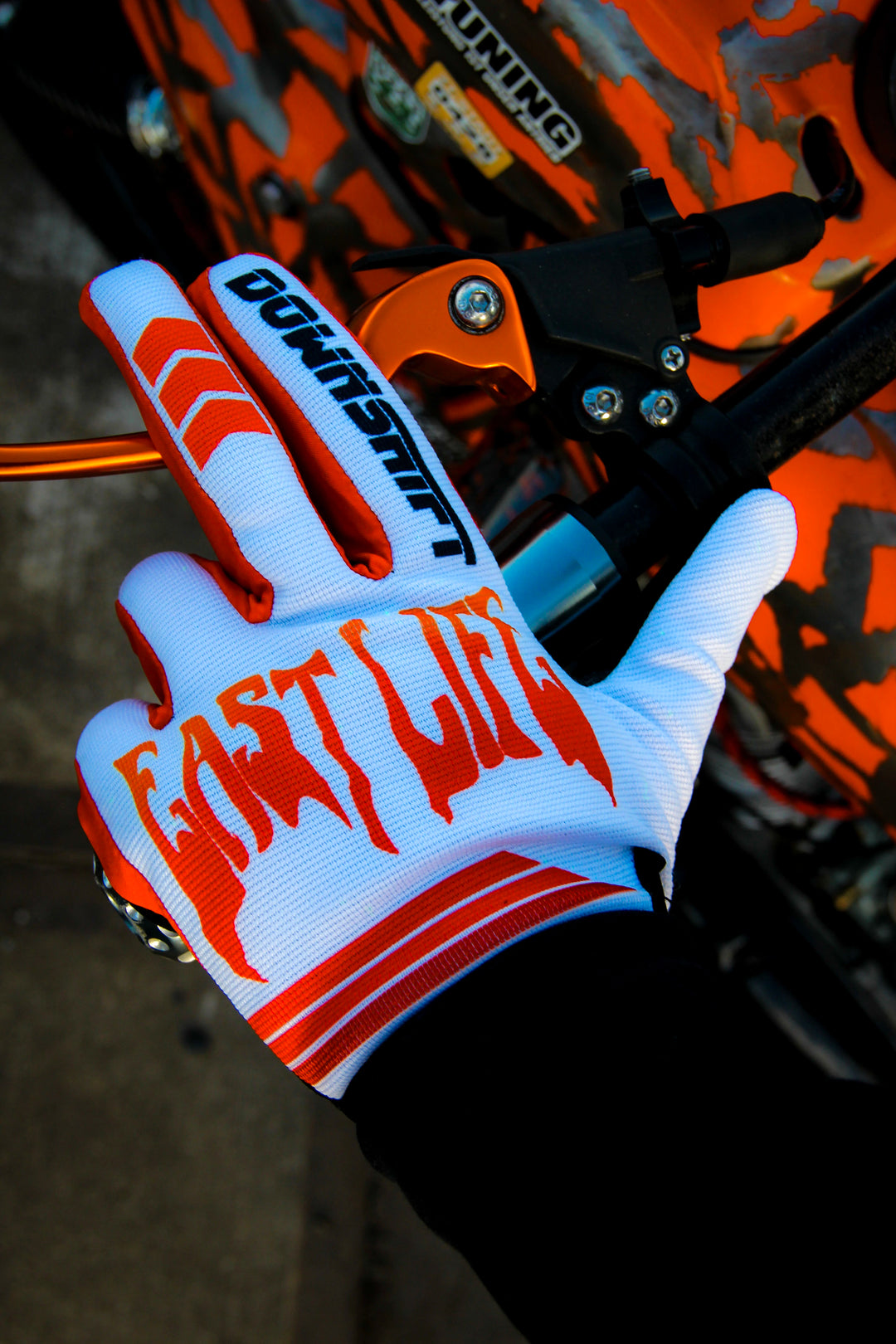 East Life Gloves – Simson Handschuhe in Rot
