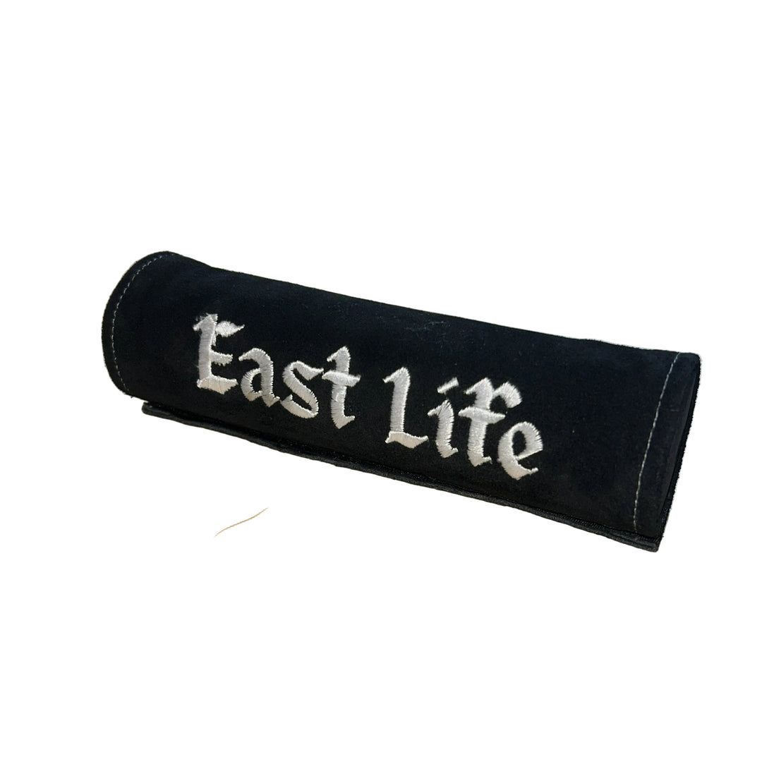 East Life Lenkerpolster-Überzug bestickt ALCANTARA – für Simson S51, S – downshift