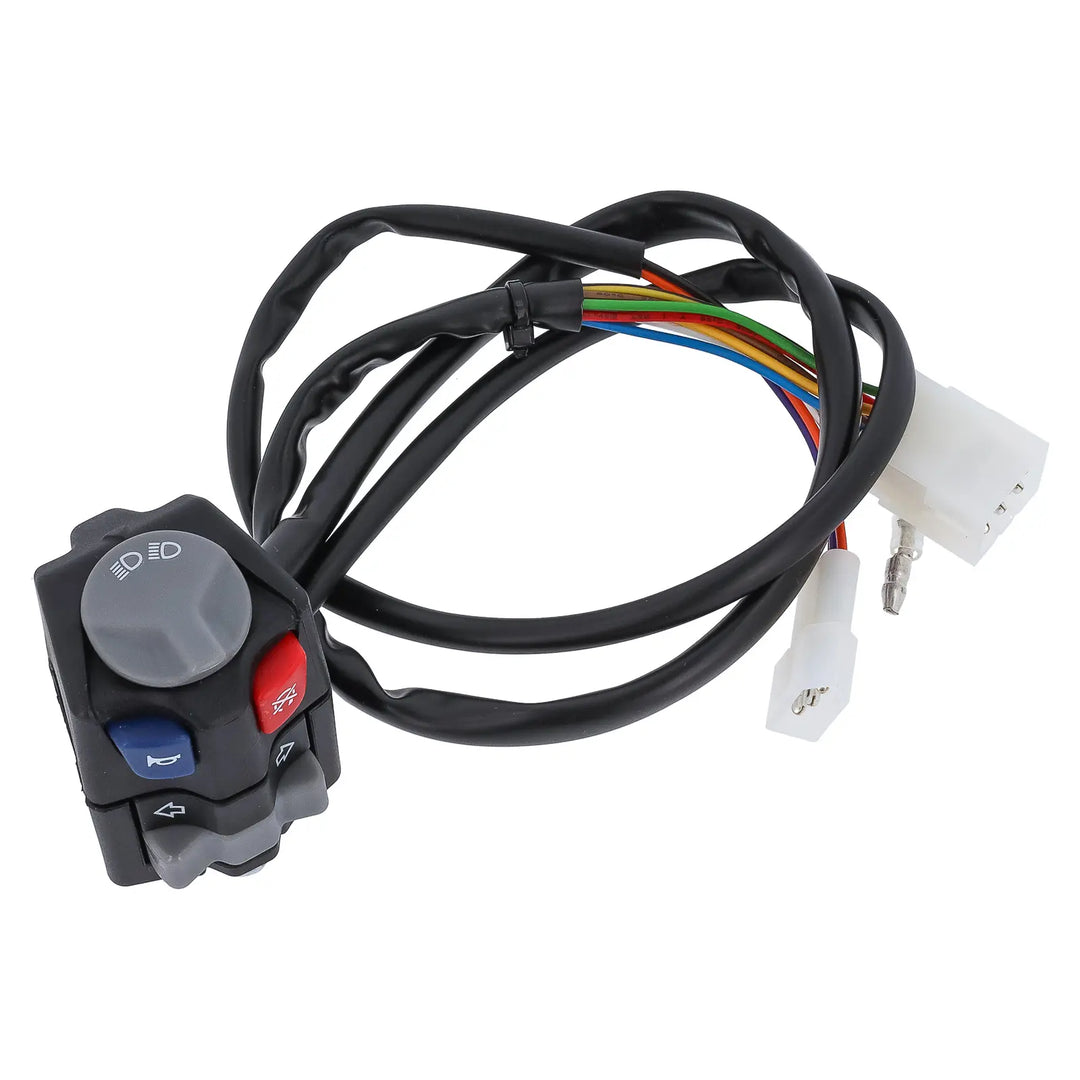 Kombischalter Racing komplett mit Killswitch – Simson S50, S51, S70 – Licht, Hupe, Blinker, Notaus