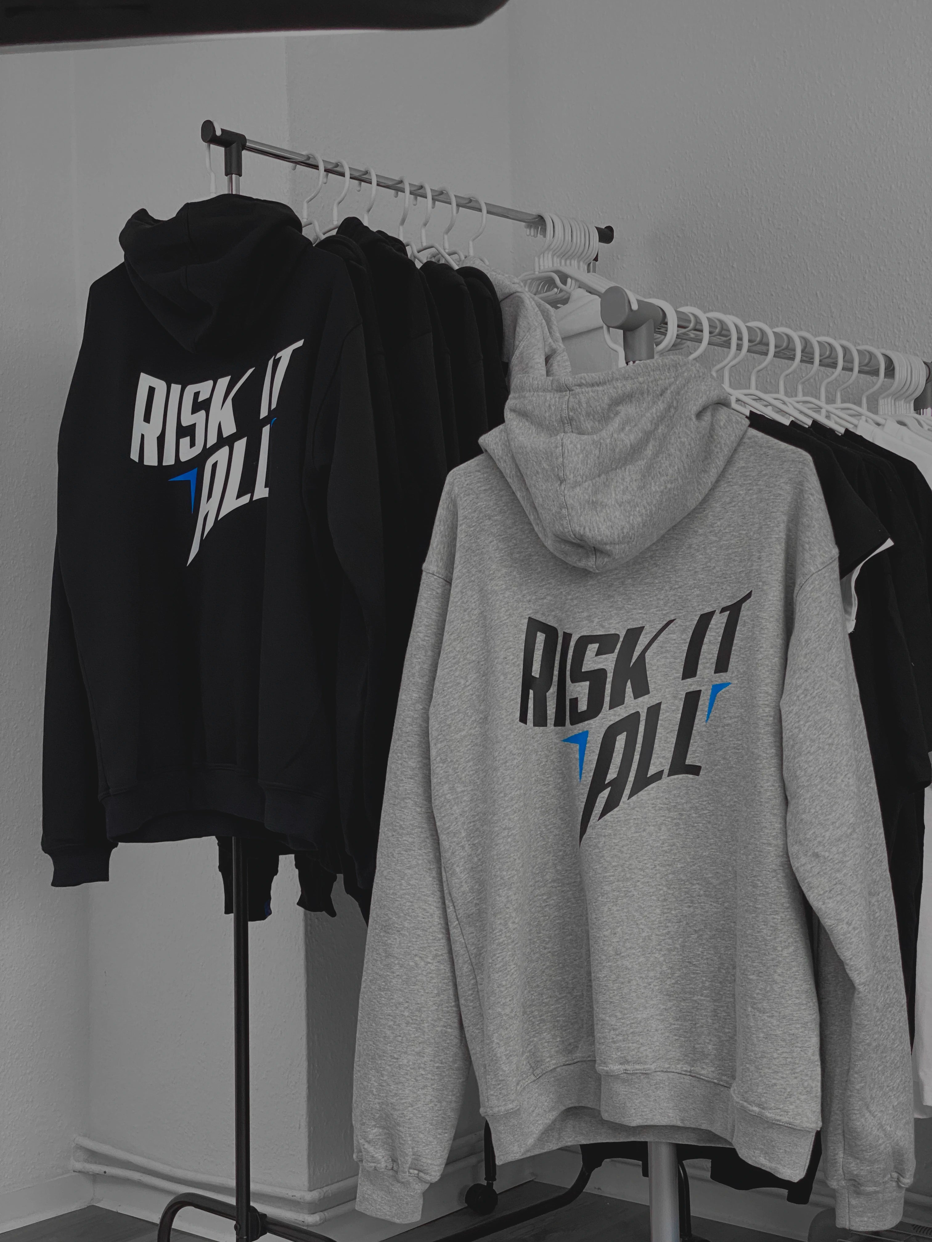 SimsonHoodie grau und schwarz 2