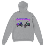 Simson Hoodie Ostdeutschland grau