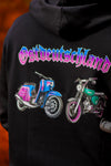 Simson Hoodie Ostdeutschland schwarz
