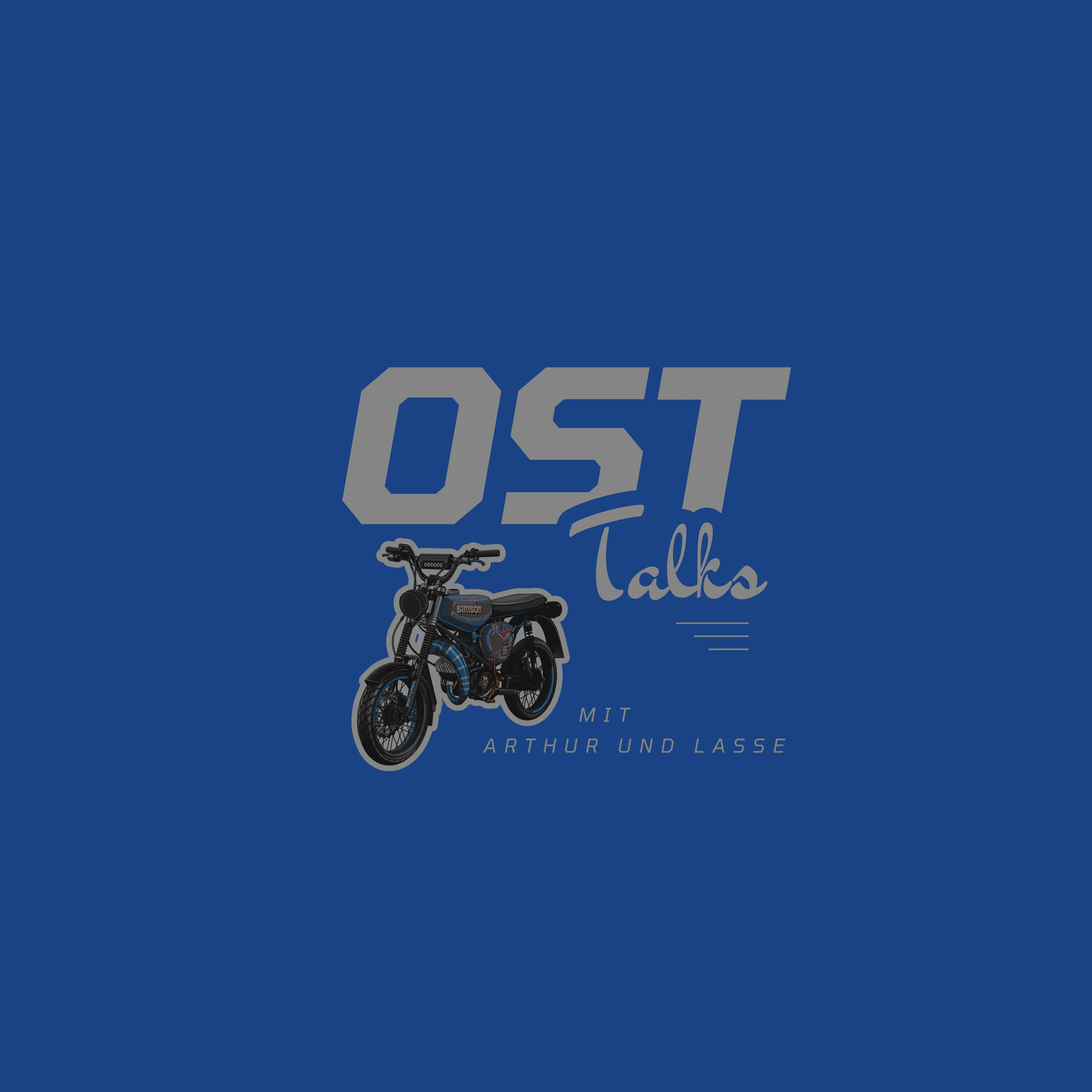 OST TALKS – Logo des Simson Podcasts von Downshift Clothing