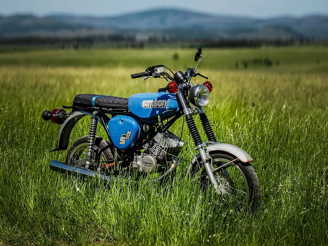 Simson S51 blau mit Tuning