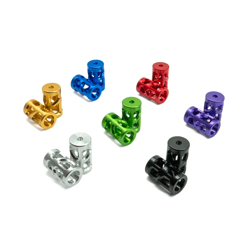 CNC-Sturzpads für Simson in allen Farbvarianten von der Seite