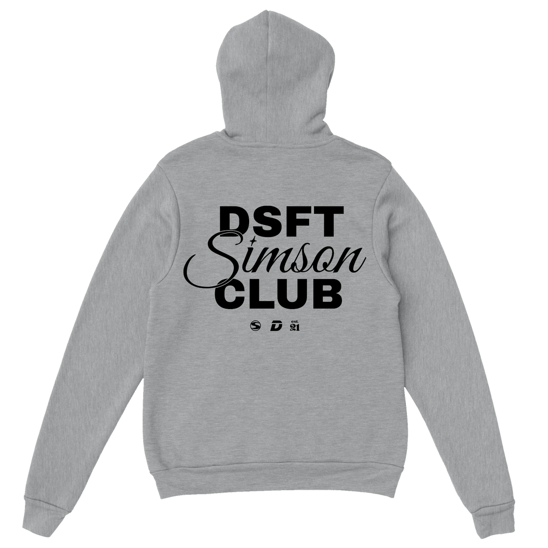 downshift simson club hoodie grau