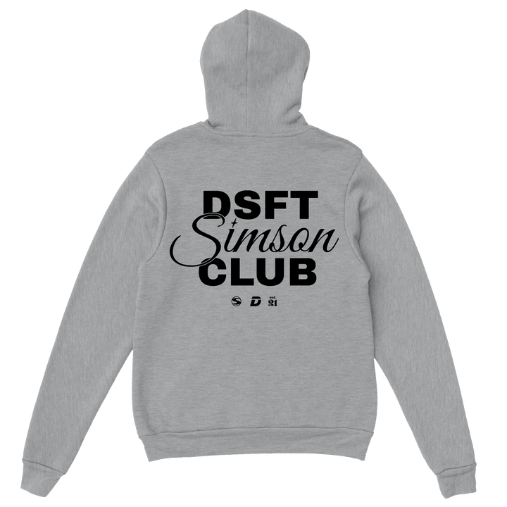 downshift simson club hoodie grau